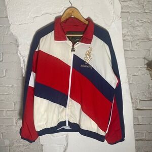 Vintage Starter Atlanta 1996 Olympics USA Windbreaker Jacket Men's M